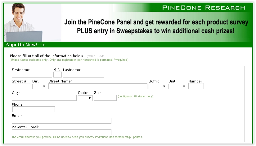 Pinecone-Sign-Up