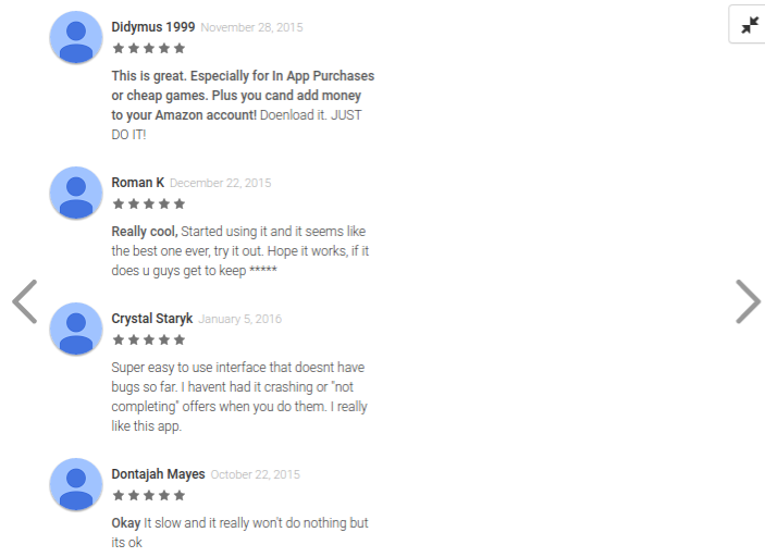 Cash App reviews in Google Play store